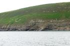 East end of Rehy Cliffs with detail of monoclinical fold in deepwater Ross Formation sands.